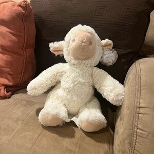 White Plush Lamb